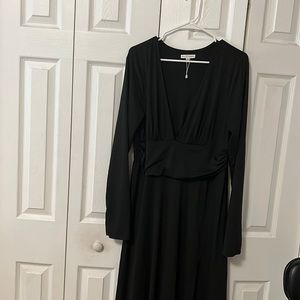 Black Dress With Slits